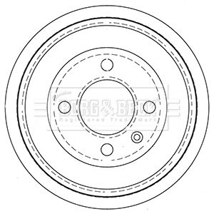 BORG & BECK Jarrurumpu BBR7256